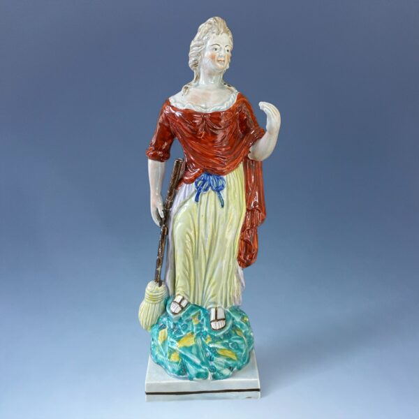 Staffordshire Pottery Figure - The Lost Piece Found