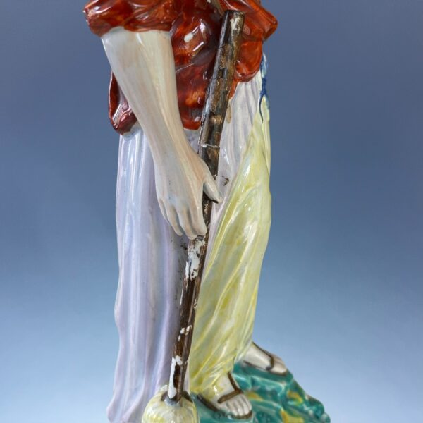 Staffordshire Pottery Figure - The Lost Piece Found - Image 7