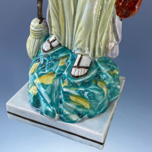 Staffordshire Pottery Figure - The Lost Piece Found - Image 9