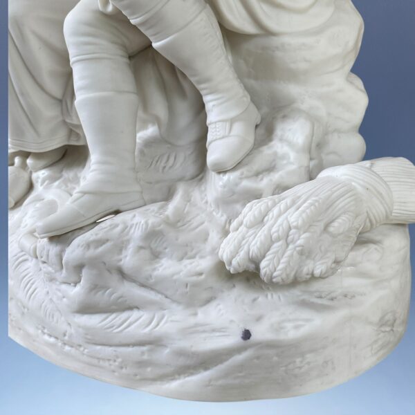 C19th Parian Figure Group - Harvesters. - Image 5