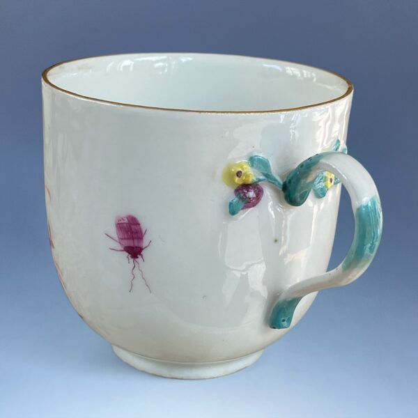 18th Century Meissen Coffee Cup & Saucer - Cockerel & Hen - Image 4
