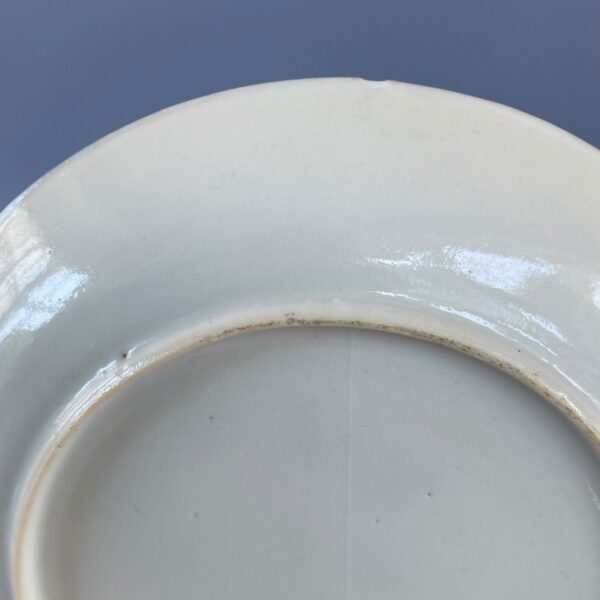 C18th Chinese Export - London Decorated Saucer - Image 5