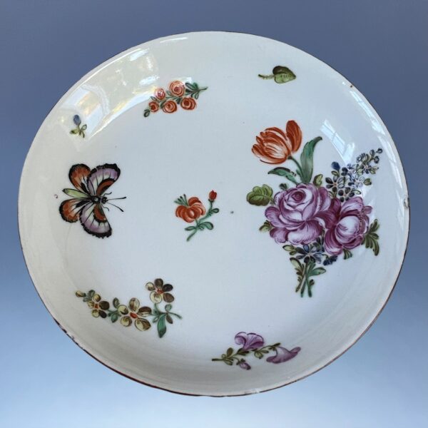 C18th Chinese Export - London Decorated Tea Bowl & Saucer - Image 18