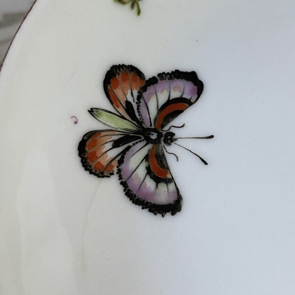 C18th Chinese Export - London Decorated Tea Bowl & Saucer - Image 3