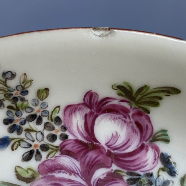 C18th Chinese Export - London Decorated Tea Bowl & Saucer - Image 7