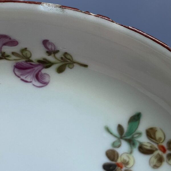 C18th Chinese Export - London Decorated Tea Bowl & Saucer - Image 6