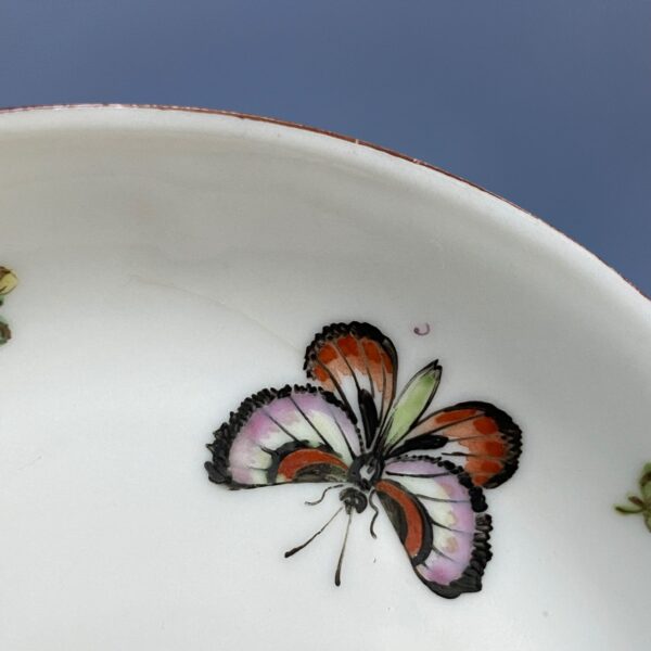 C18th Chinese Export - London Decorated Tea Bowl & Saucer - Image 5