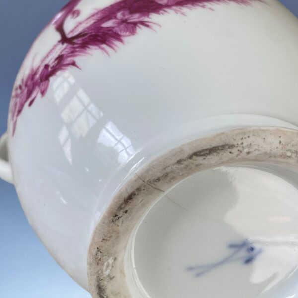 18th Century Meissen Coffee Pot - Cockerel & Hen - Image 6