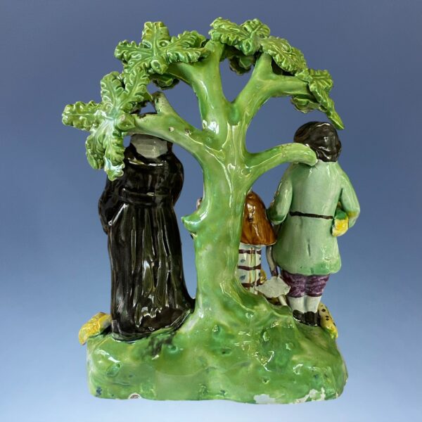 Early Staffordshire Pottery - TITHE PIG GROUP - Image 4