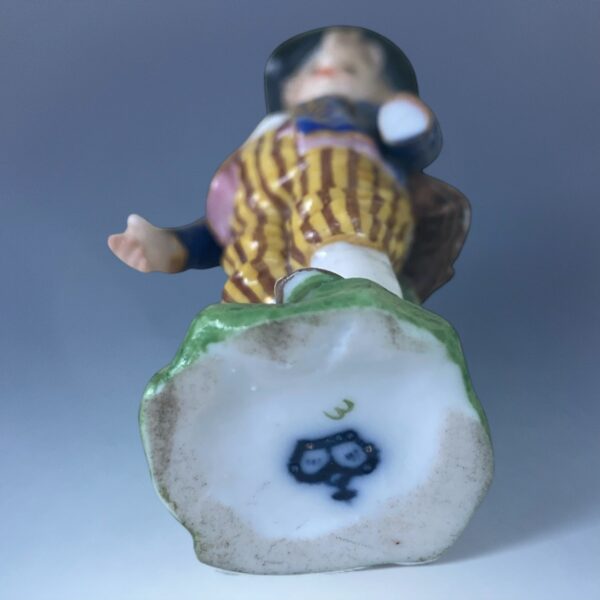 (Clearance) Pair of Miniature Porcelain Figures. - Image 3