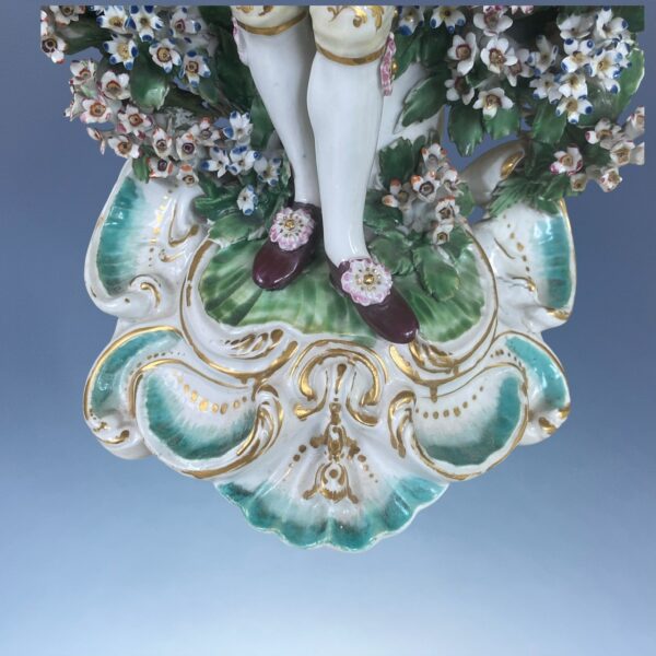(Clearance) Pair of C18th Derby Figures - Ranalagh Dancers. - Image 4