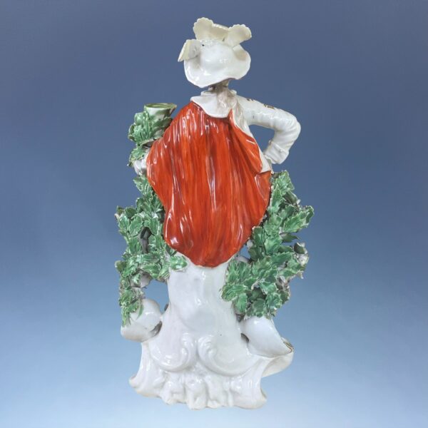 (Clearance) Pair of C18th Derby Figures - Ranalagh Dancers. - Image 6