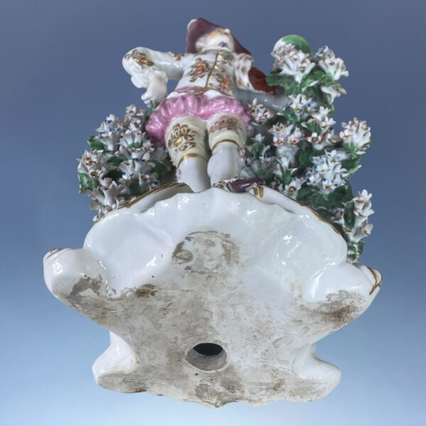 (Clearance) Pair of C18th Derby Figures - Ranalagh Dancers. - Image 8