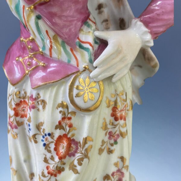 (Clearance) Pair of C18th Derby Figures - Ranalagh Dancers. - Image 17