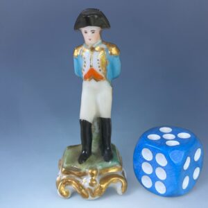 Paris Porcelain Miniature Figure - Napoleon Bonaparte