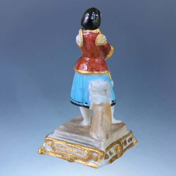French Porcelain Miniature Figure - Joan of Arc - Image 4