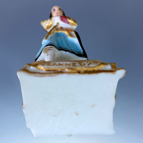 French Porcelain Miniature Figure - Joan of Arc - Image 6