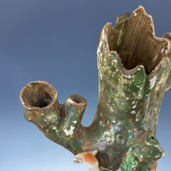 (Clearance) Early Staffordshire Spill Vase With Sheep - Image 5