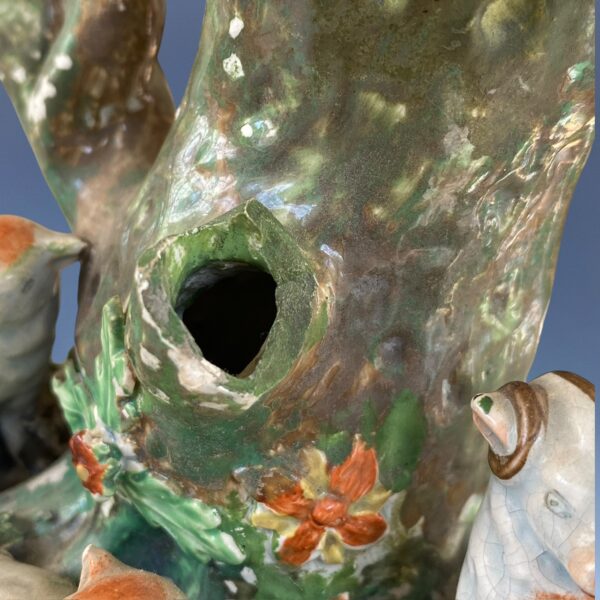 (Clearance) Early Staffordshire Spill Vase With Sheep - Image 6