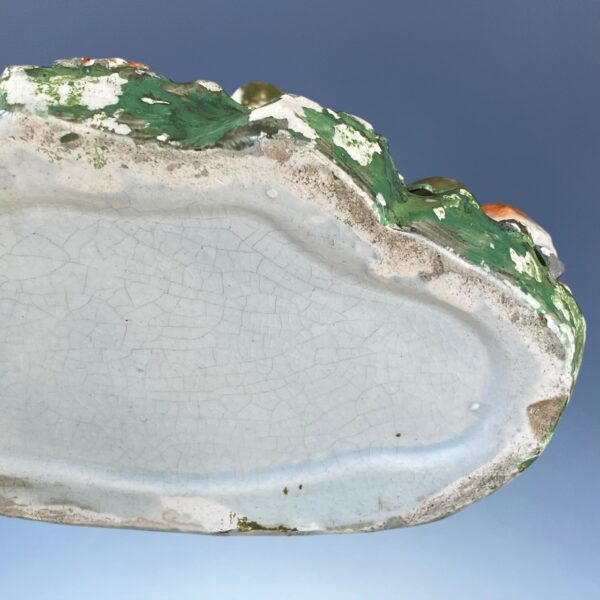 (Clearance) Early Staffordshire Spill Vase With Sheep - Image 11