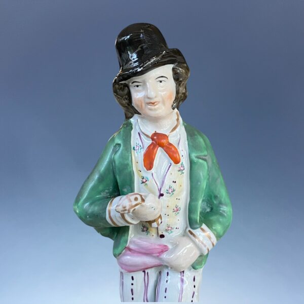 Staffordshire Temperance Figure - Gin & Water - Image 2