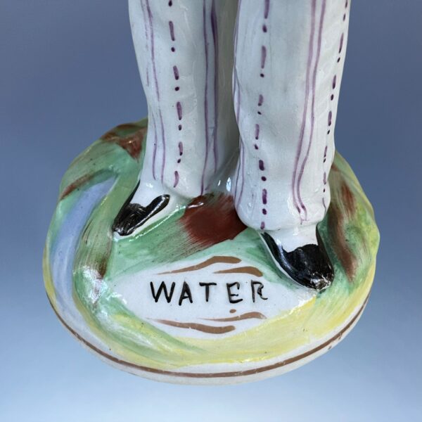 Staffordshire Temperance Figure - Gin & Water - Image 3
