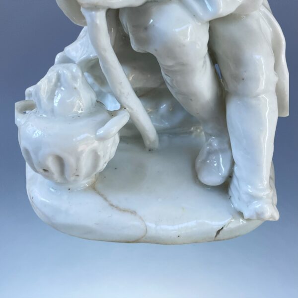 Early Bow Porcelain - Blanc de Chine Figure of Winter. - Image 12