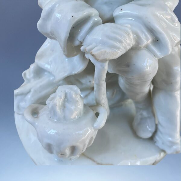 Early Bow Porcelain - Blanc de Chine Figure of Winter. - Image 11