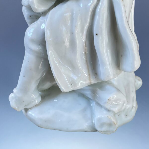 Early Bow Porcelain - Blanc de Chine Figure of Winter. - Image 7