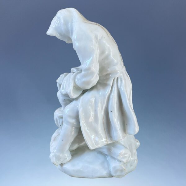 Early Bow Porcelain - Blanc de Chine Figure of Winter. - Image 6