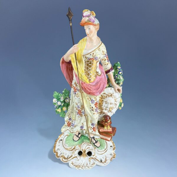 Derby Porcelain Figure - Minerva, Goddess of Wisdom