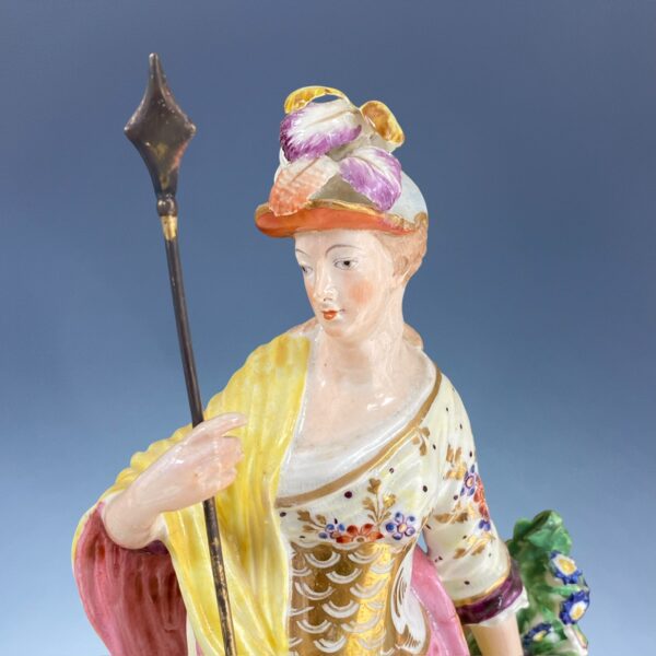 Derby Porcelain Figure - Minerva, Goddess of Wisdom - Image 6