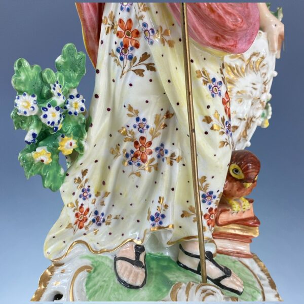 Derby Porcelain Figure - Minerva, Goddess of Wisdom - Image 5