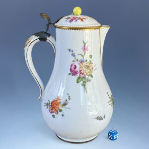 C18th Sevres Water Jug & Cover - 1772