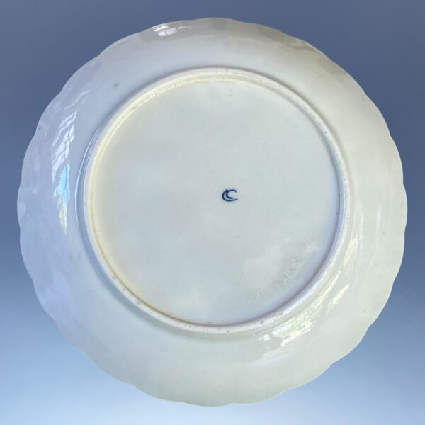 C18th Worcester ‘Marriage’ Pattern Trio c1780 - Image 8