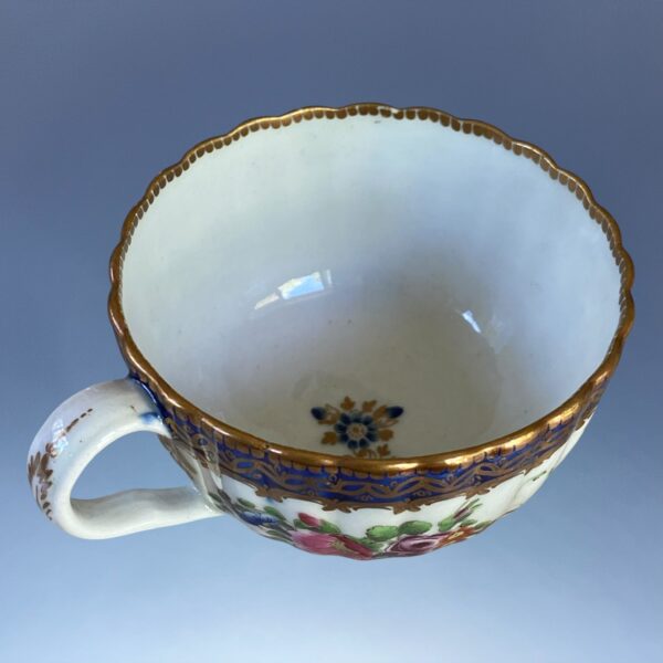 C18th Worcester ‘Marriage’ Pattern Trio c1780 - Image 13