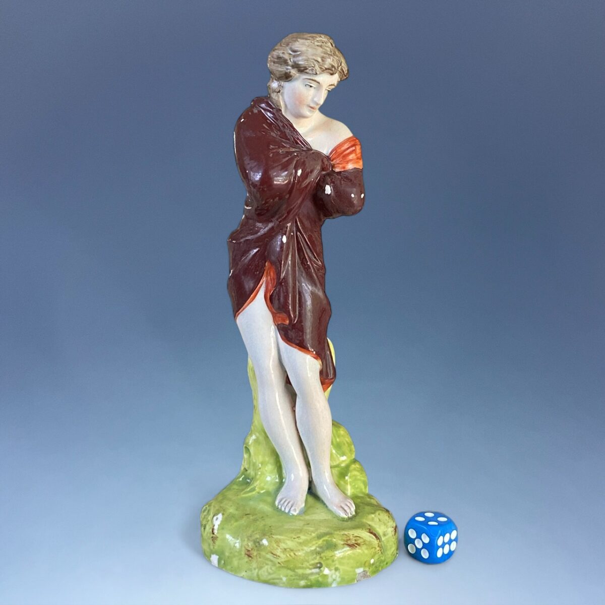Staffordshire Pottery Figure – ‘A Roman Girl’
