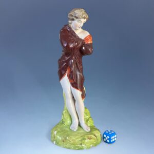 Staffordshire Pottery Figure - ‘A Roman Girl’