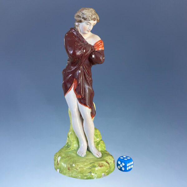 Staffordshire Pottery Figure - ‘A Roman Girl’ - Image 3