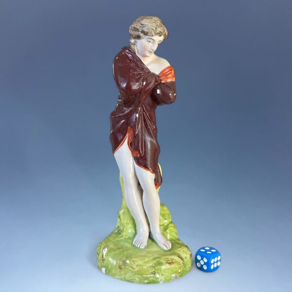 Staffordshire Pottery Figure - ‘A Roman Girl’