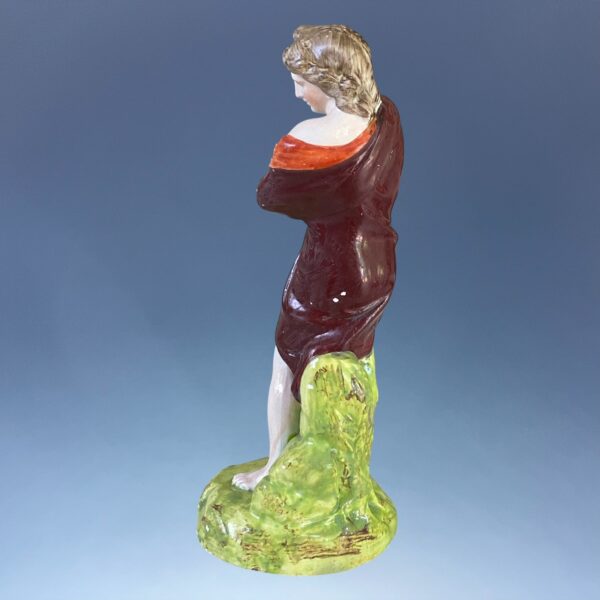 Staffordshire Pottery Figure - ‘A Roman Girl’ - Image 7