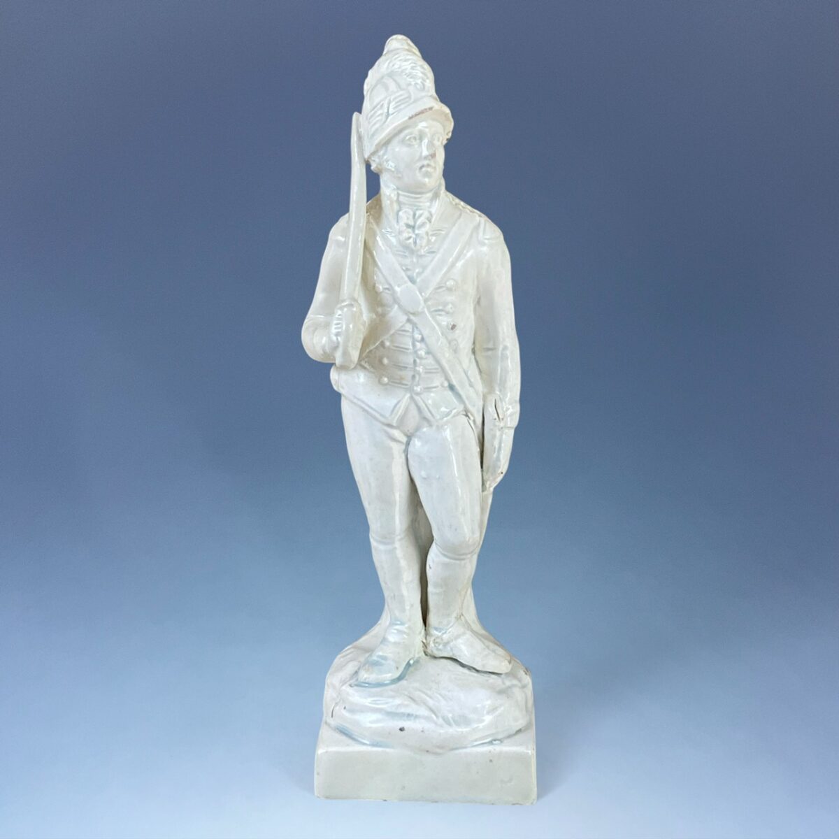 Scarce ‘Staffordshire’ Pearlware Figure of a ‘Liverpool Loyal Volunteer’