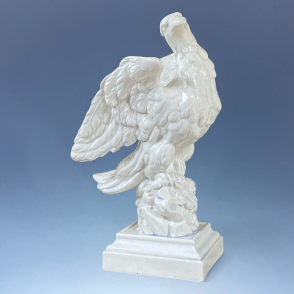 Early Staffordshire Pearlware  Model of an Eagle. - Image 7