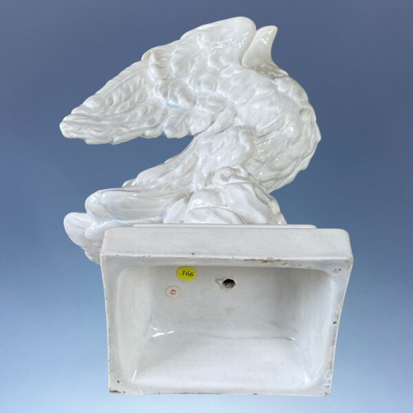 Early Staffordshire Pearlware  Model of an Eagle. - Image 4