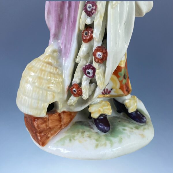 C18th Derby Porcelain - Small ‘Rustic Season’ - Summer - Image 4