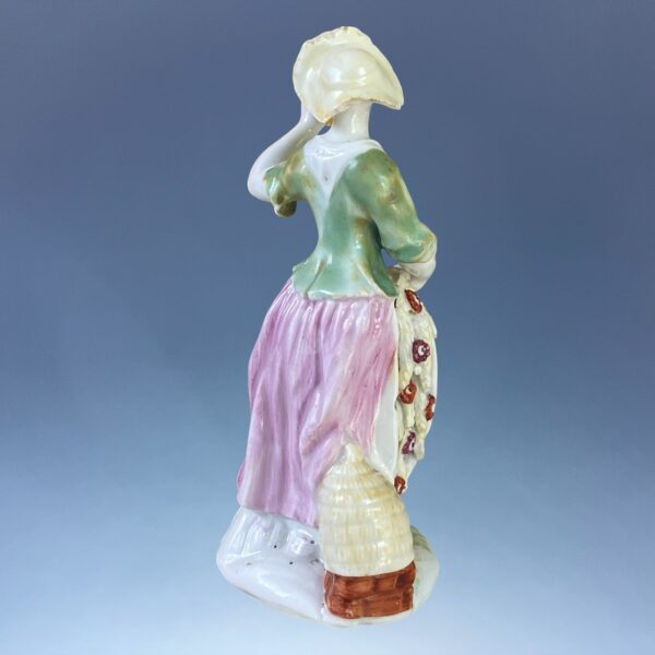 C18th Derby Porcelain - Small ‘Rustic Season’ - Summer - Image 6