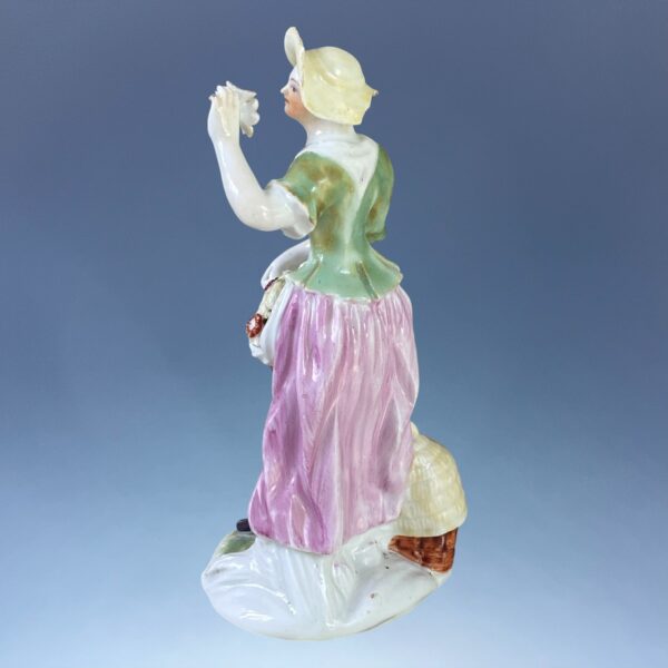 C18th Derby Porcelain - Small ‘Rustic Season’ - Summer - Image 7