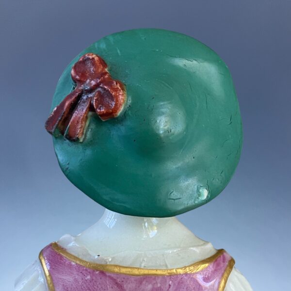 (Clearance) C18th Derby Porcelain Figure of a Flower Girl - Image 13
