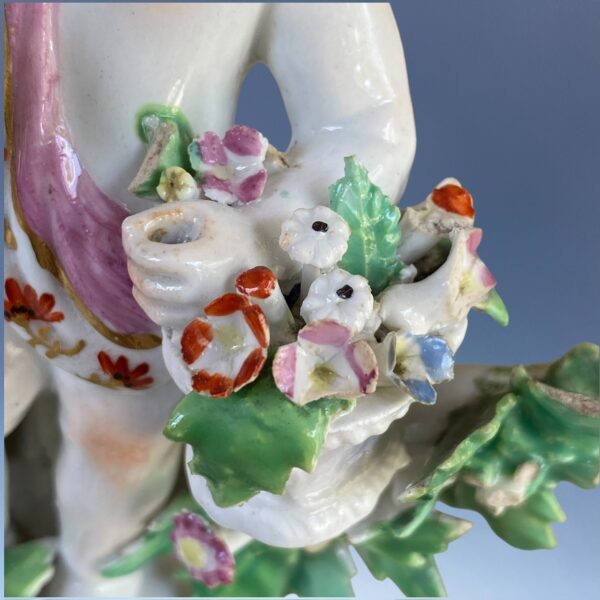 (Clearance) C18th BOW Porcelain - Small Figure of a Putto af - Image 5