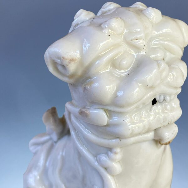 (Clearance) TWO - Chinese Blanc de Chine ‘Foo Dogs’ - Image 2